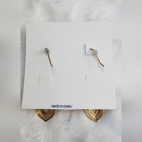 NWT Lia Sophia Silver & Gold Earrings - Picture 3 of 4